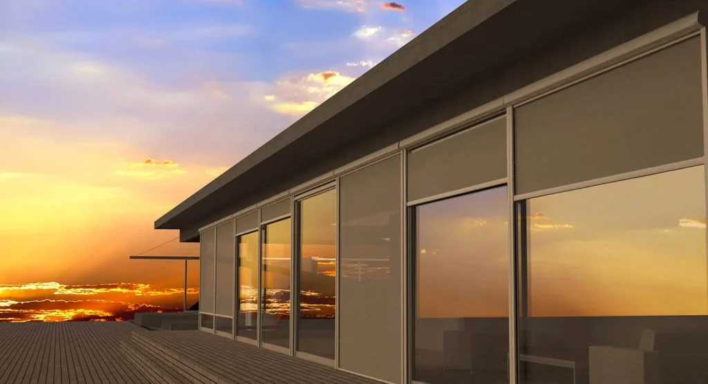 Universal Zip® toldo con guiás laterales 23 toldo vertical zip universal optimized