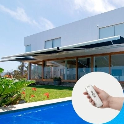 toldos moderno automatizado con power view